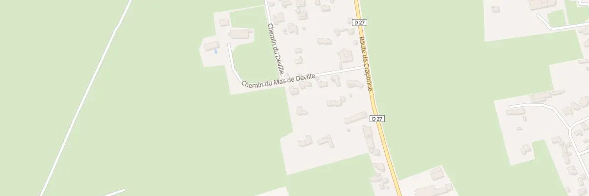 Plan du 120 Chemin du Mas de Deville à Saint-Martin-de-Crau