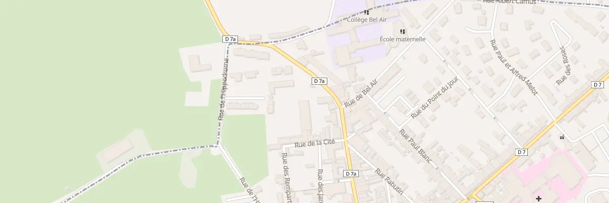 Plan du 8 Rue de la Cite à Thoissey