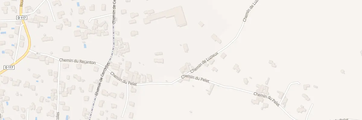 Plan du 1234 Che du Pelet à Vernaison