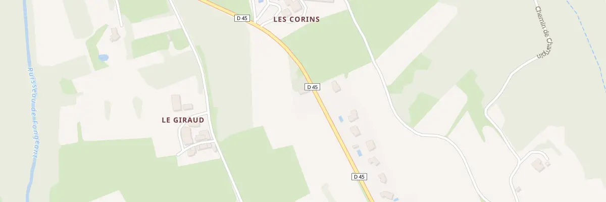 Plan du 5510 Le Giraud à Ampuis