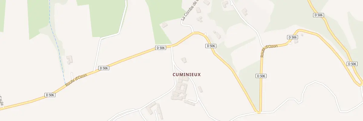 Plan du 55 All des Quatre Vents à Ozon