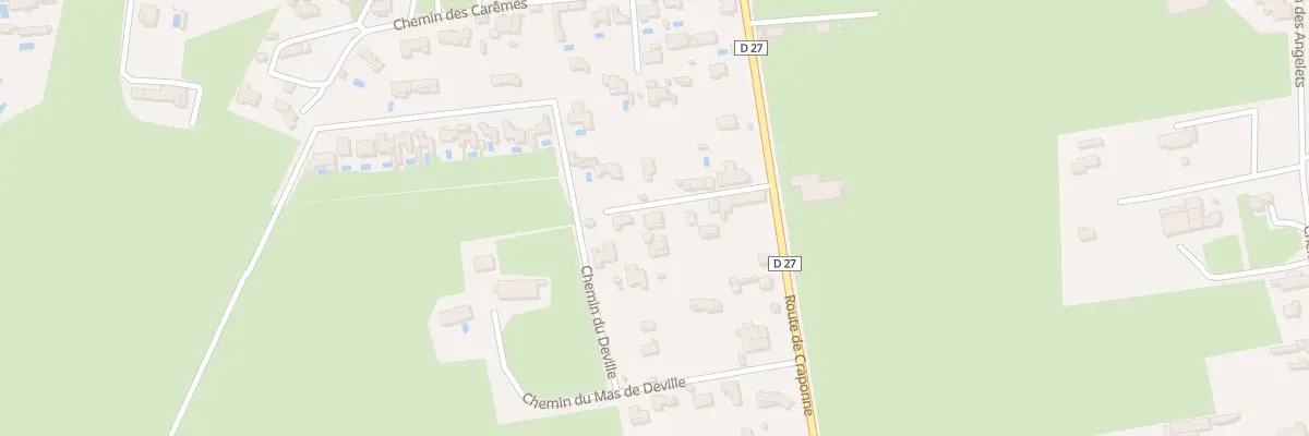 Plan du 5344 Rte de Craponne à Saint-Martin-de-Crau