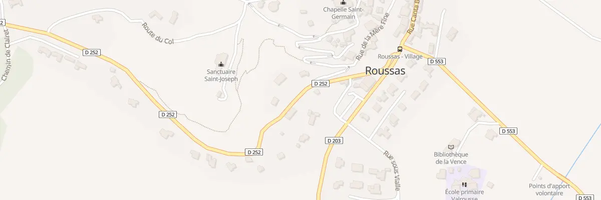 Plan du 5011 Les Escombes à Roussas