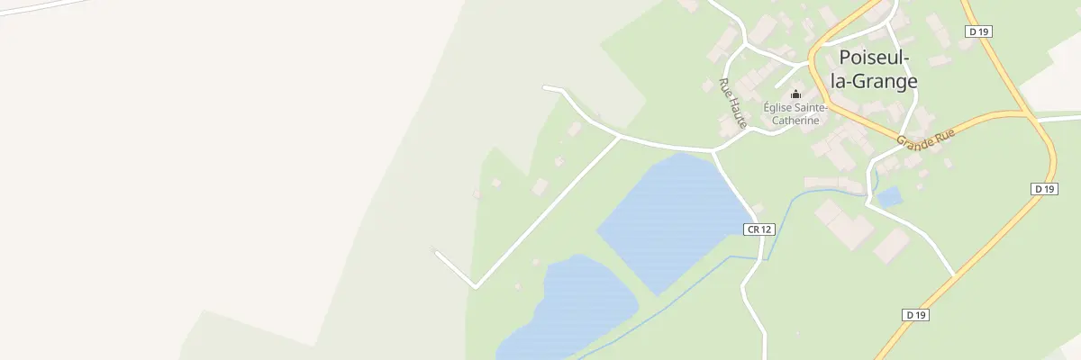 Plan du 5028 La Bruyere à Poiseul-la-Grange