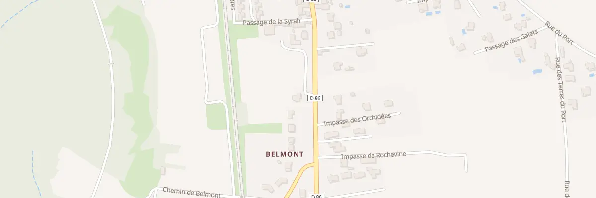 Plan du 994 Rue Lamartine à Champagne