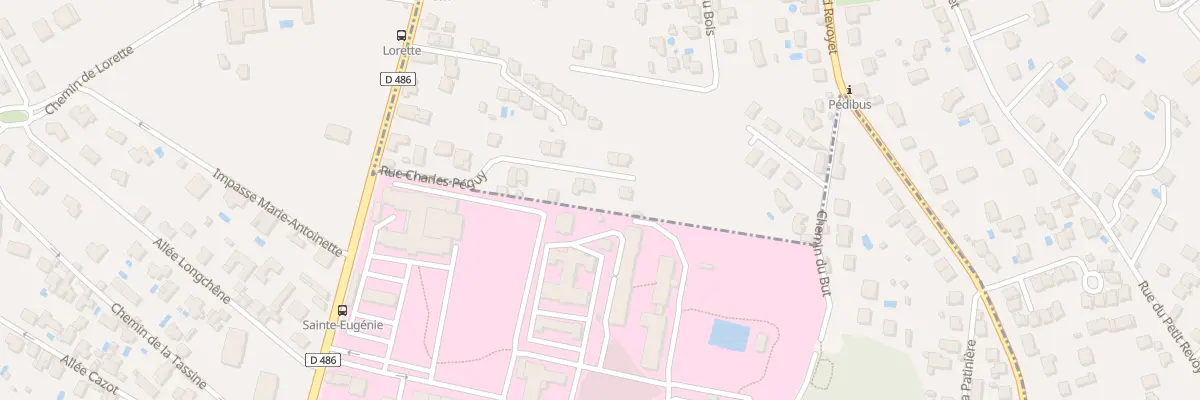 Plan du 8 Rue Charles Péguy à Oullins-Pierre-Bénite