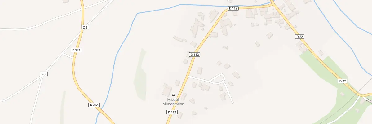 Plan du 20 Rue de Montfluard à Veuxhaulles-sur-Aube