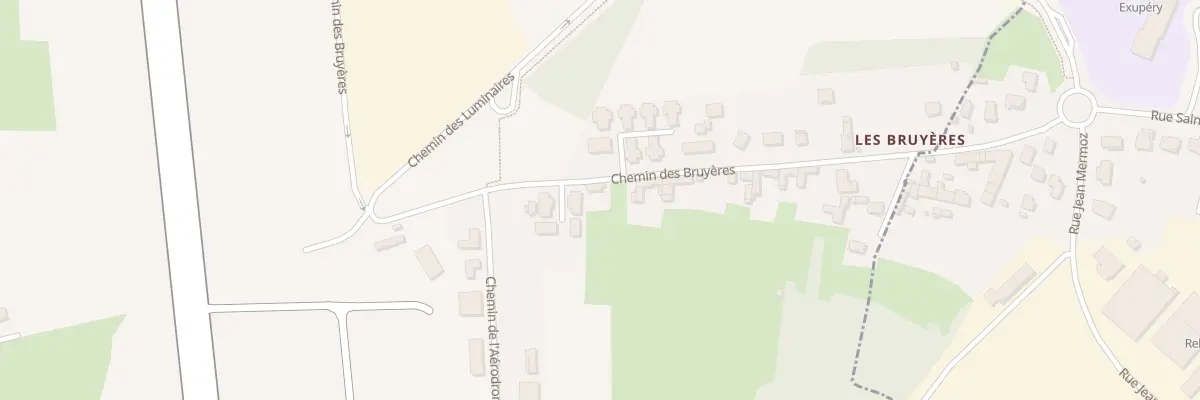 Plan du 253 Che des Bruyères à Charnay-lès-Mâcon