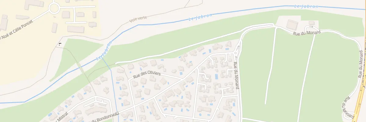 Plan du 120 Rue du Bondonneau à Montboucher-sur-Jabron