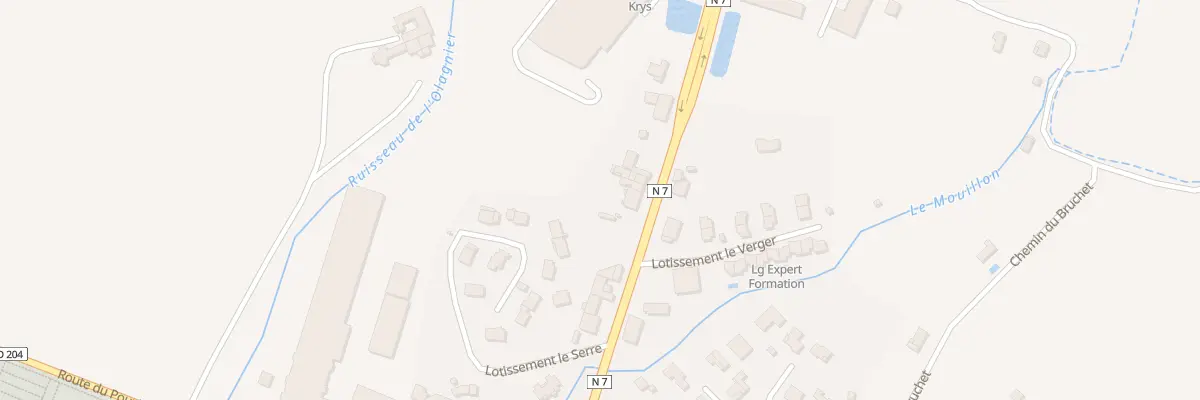 Plan du 5392 Clavelle à Saulce-sur-Rhône