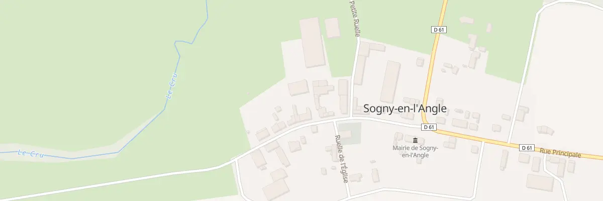 Plan du 16 Rue Principale à Sogny-en-l’Angle