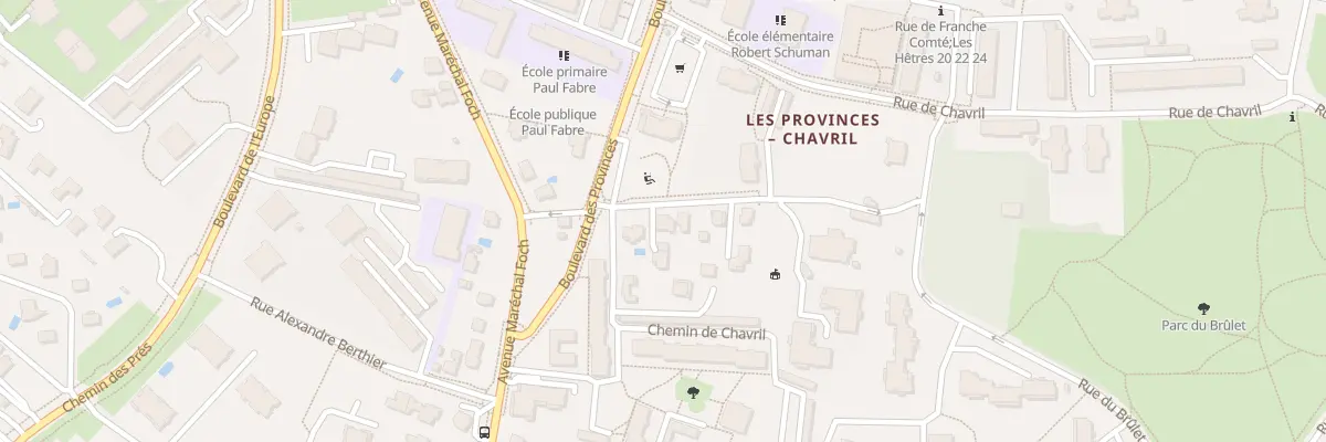 Plan du 69 Che de Chavril à Sainte-Foy-lès-Lyon