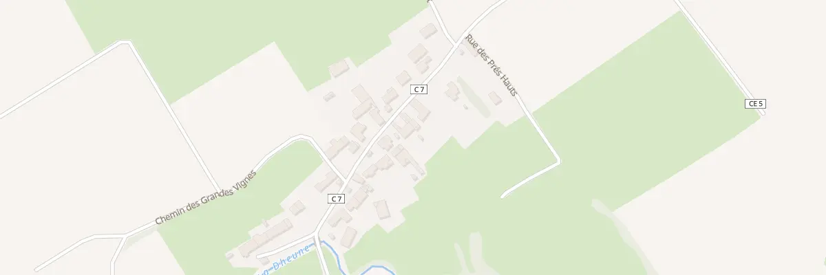 Plan du 18 Rue des Moutelles à Chaudenay