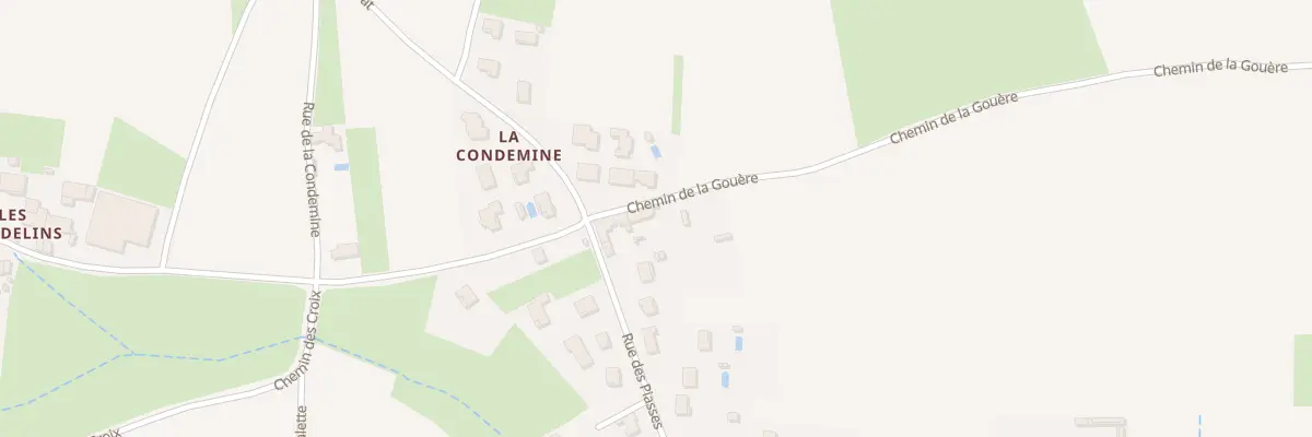 Plan du 32 Che de la Gouère à Hurigny