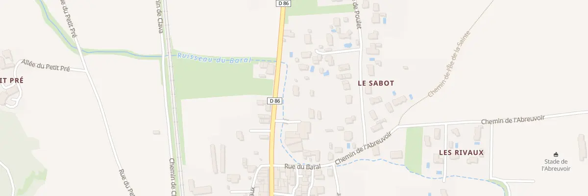 Plan du 39 Imp Saint-Joseph à Champagne