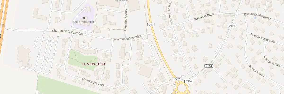 Plan du 60 Imp du Clos de la Verchère à Charnay-lès-Mâcon