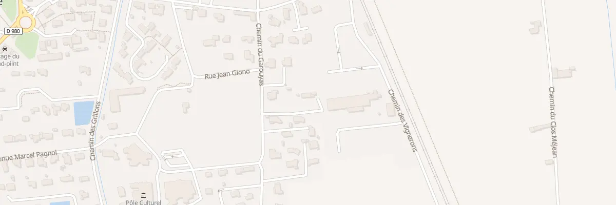 Plan du 186 Che de Garouyas à Sauveterre