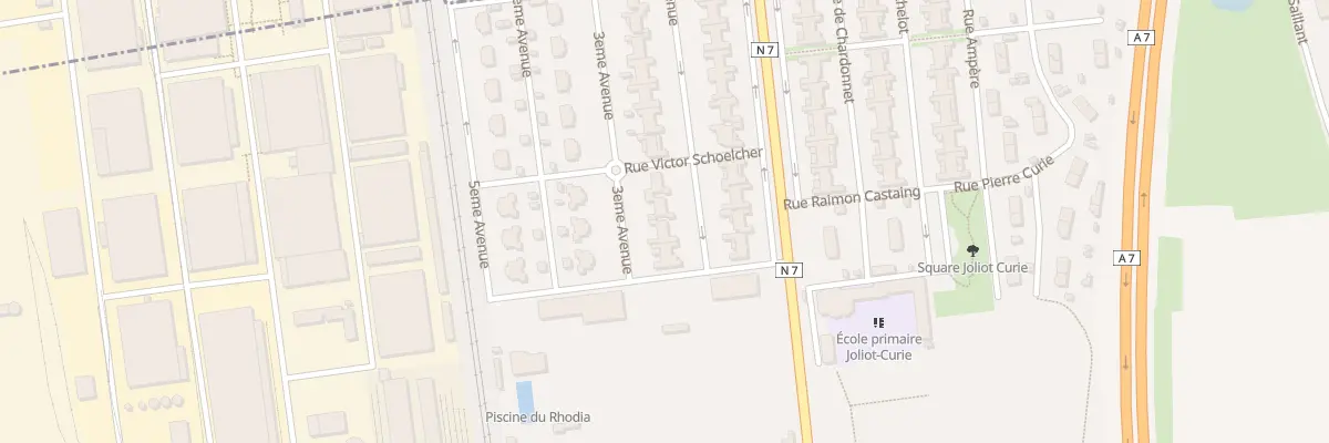 Plan du 89 Deuxieme Avenue à Salaise-sur-Sanne