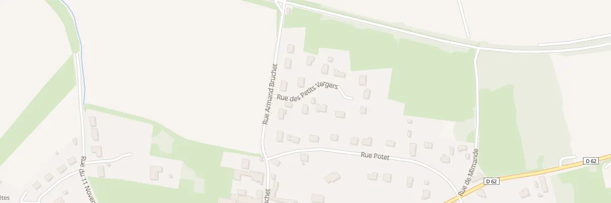 Plan du 4 Rue des Petits Vergers à Chaudenay