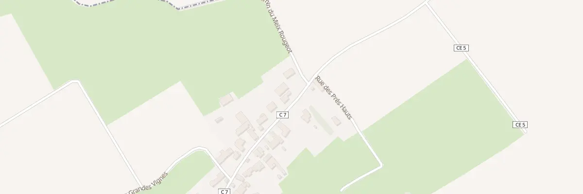 Plan du 15 Rue des Moutelles à Chaudenay
