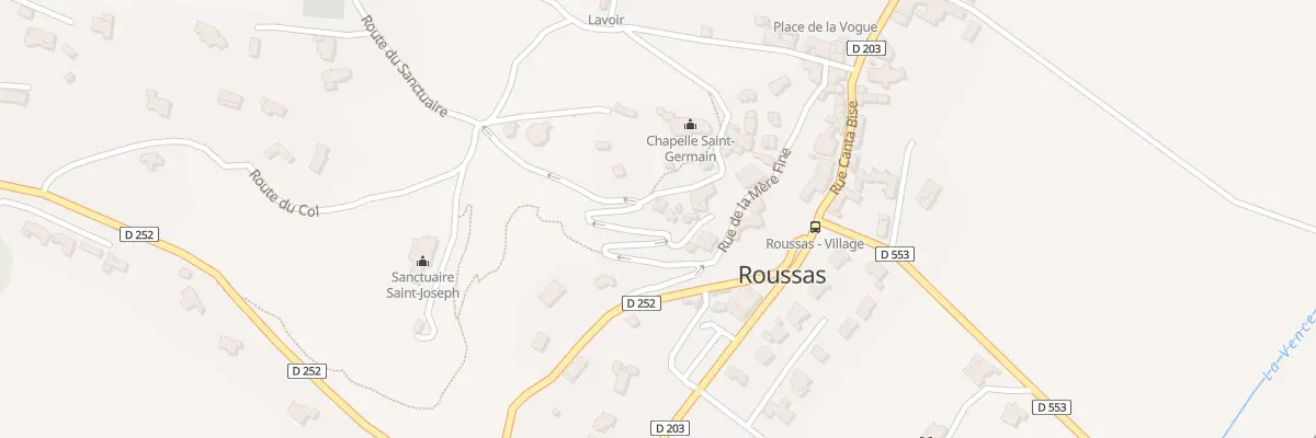 Plan du 5164 Le Village à Roussas