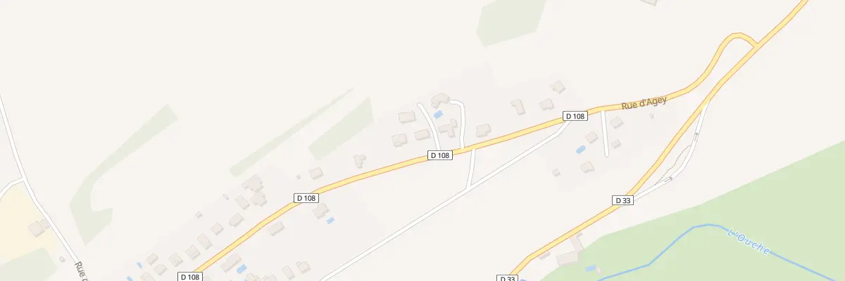 Plan du 282 Rue d’Agey à Sainte-Marie-sur-Ouche