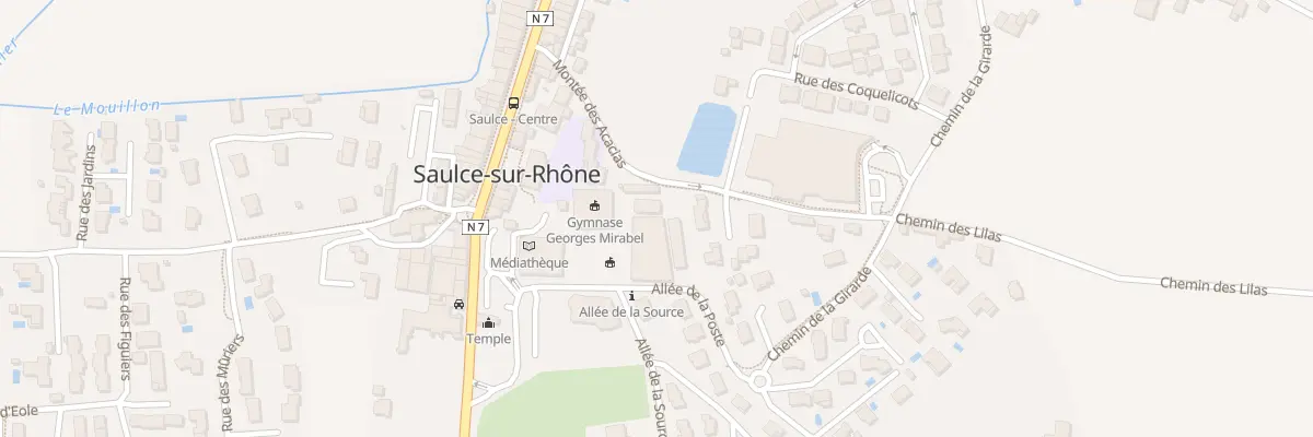 Plan du 5154 Condamine Longe à Saulce-sur-Rhône