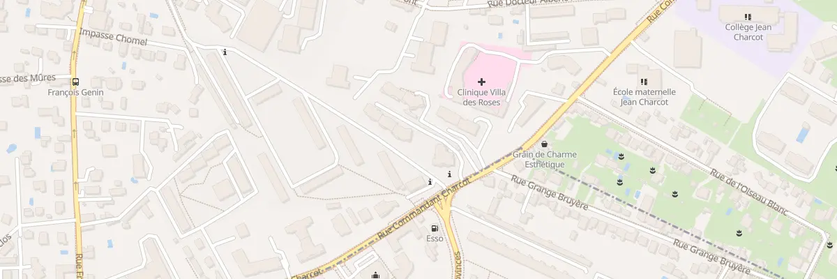 Plan du 70 Rue Commandant Charcot à Lyon 5e Arrondissement