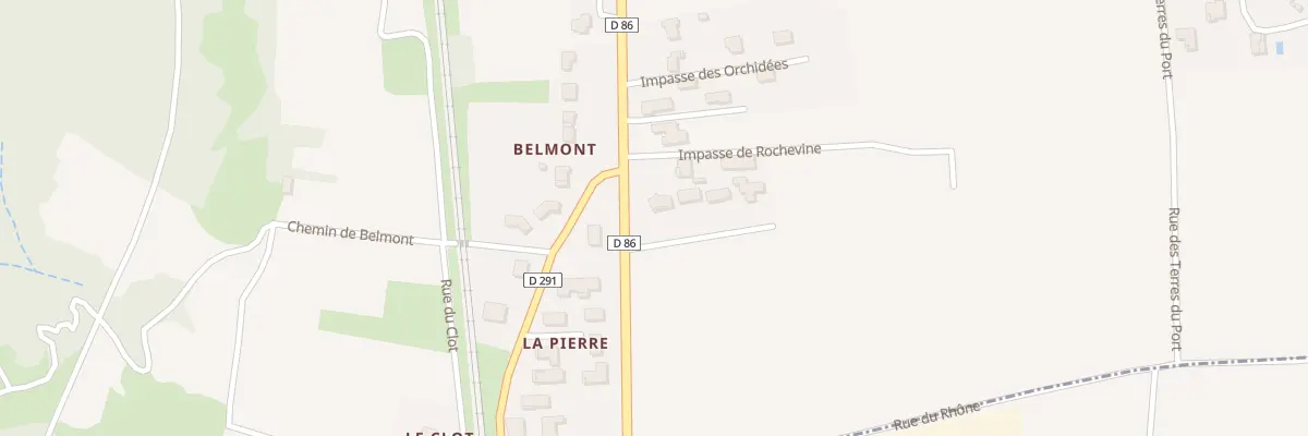 Plan du 35 Imp du Bergeron à Champagne