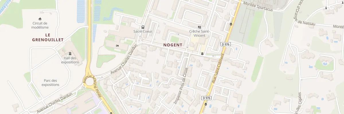 Plan du 143 Av de Nogent à Orange