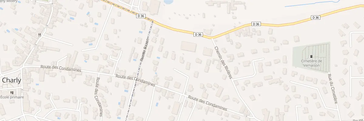 Plan du 475 Rte des Condamines à Vernaison