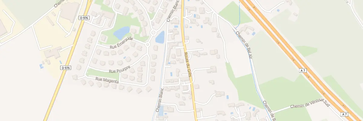 Plan du 430 Rte du Grès à Orange