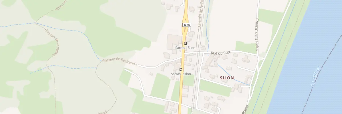 Plan du 811 Rte Bleue à Sarras