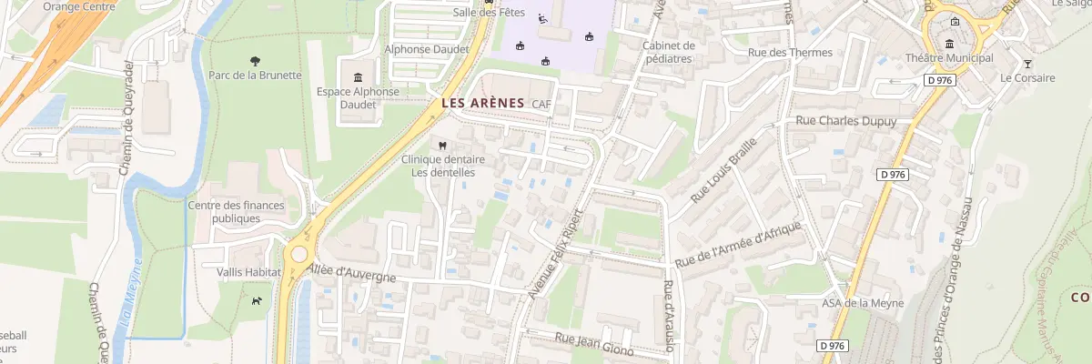 Plan du 9003 Imp des Rosiers à Orange
