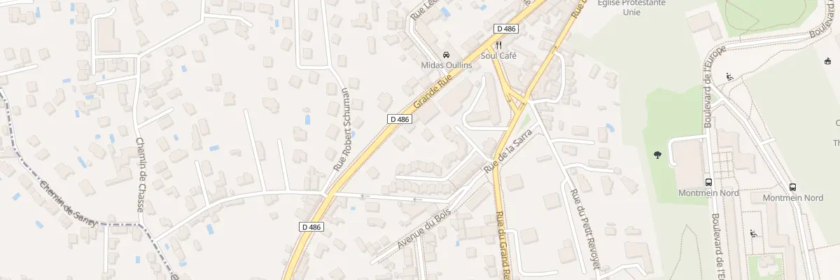 Plan du 227 Grande Rue à Oullins-Pierre-Bénite
