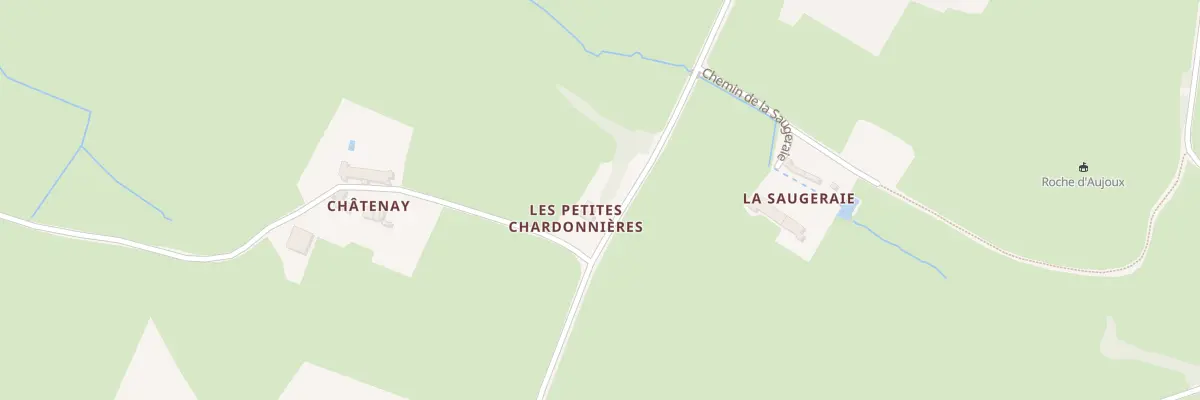 Plan du 1 Che de Chatenay à Étrigny