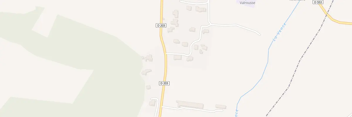 Plan du 5170 Sous Vialle à Roussas