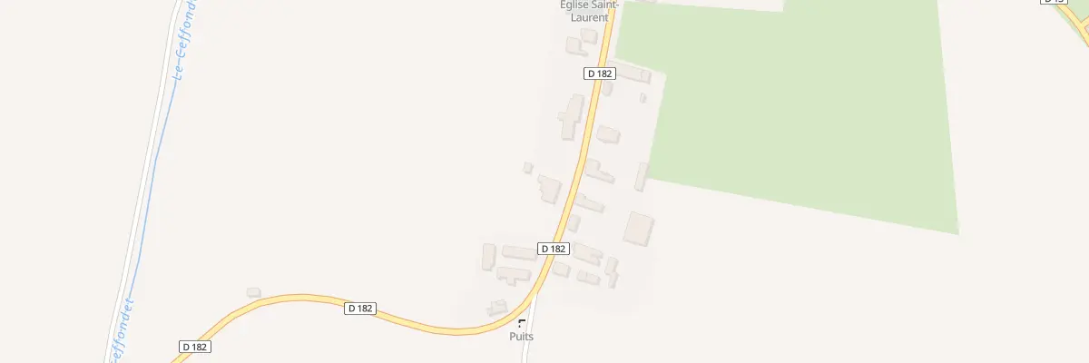 Plan du 10 Rue du Bois Lassus à Thilleux