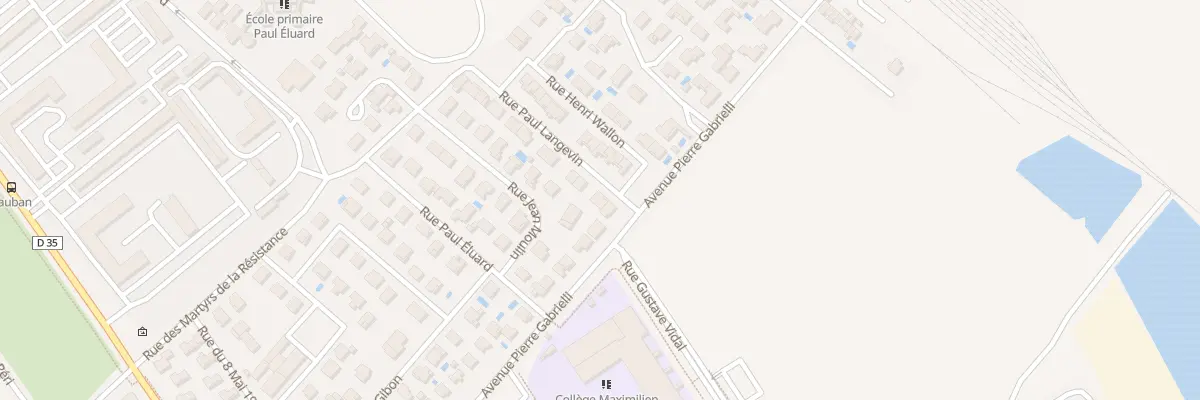 Plan du 3 Rue Paul Langevin à Port-Saint-Louis-du-Rhône