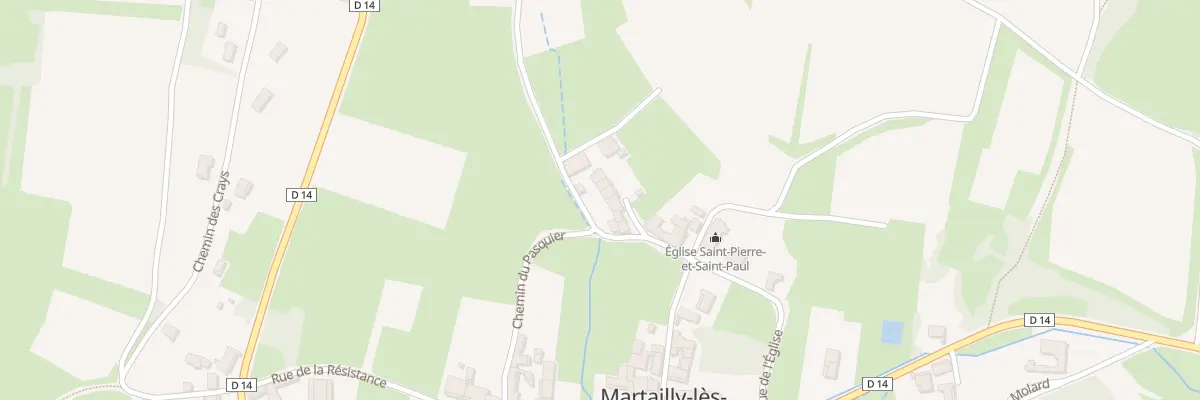Plan du 5 Cour Favet à Martailly-lès-Brancion
