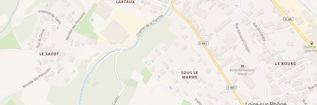 Plan du 80 Imp du Domaine des Crêts à Loire-sur-Rhône