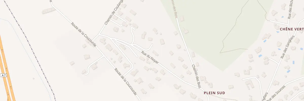 Plan du 195 Rue du Noyer à Saint-Marcel-lès-Sauzet
