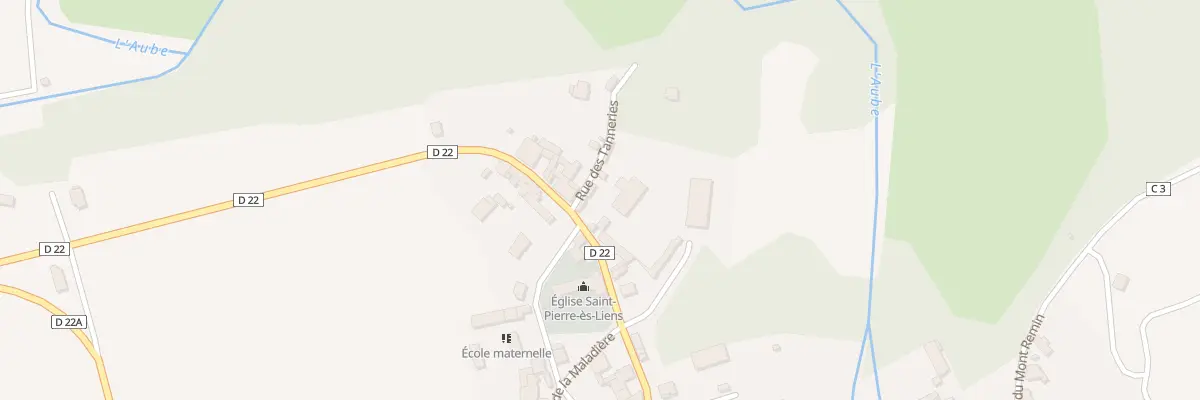 Plan du 50 Rue Henri Jurien de la Gravier à Veuxhaulles-sur-Aube