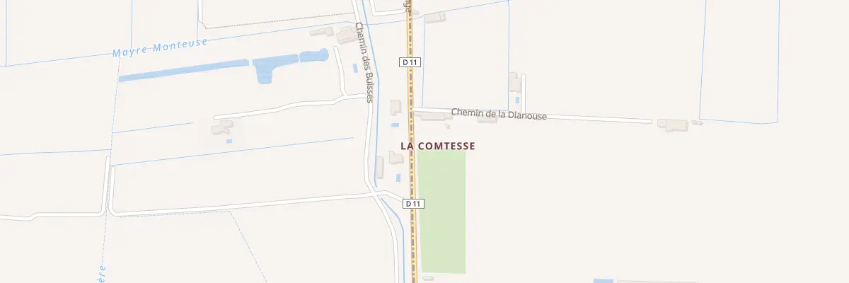 Plan du 5094 Che des Dianouses à Uchaux