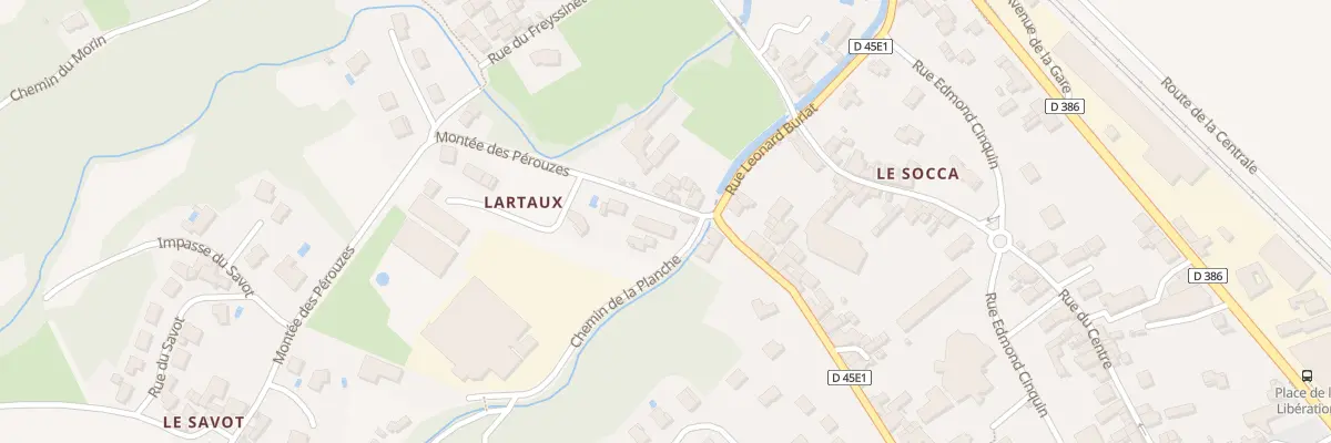 Plan du 564 Mte des Pérouzes à Loire-sur-Rhône