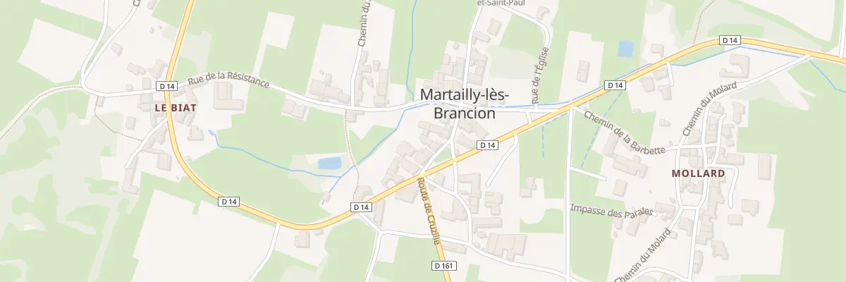 Plan du 5068 Martailly à Martailly-lès-Brancion