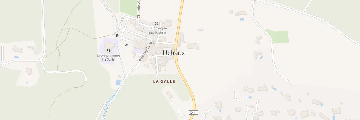 Plan du 5056 Rte d’Orange à Uchaux
