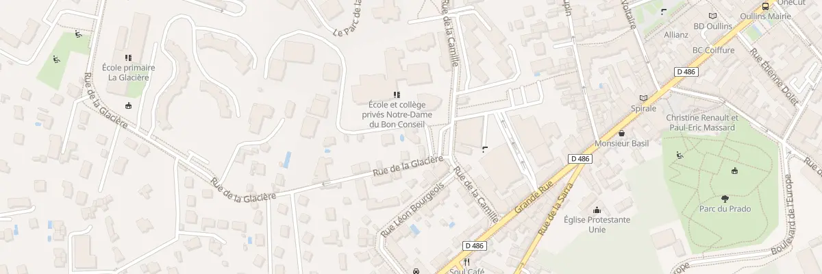 Plan du 15 Rue de la Camille à Oullins-Pierre-Bénite