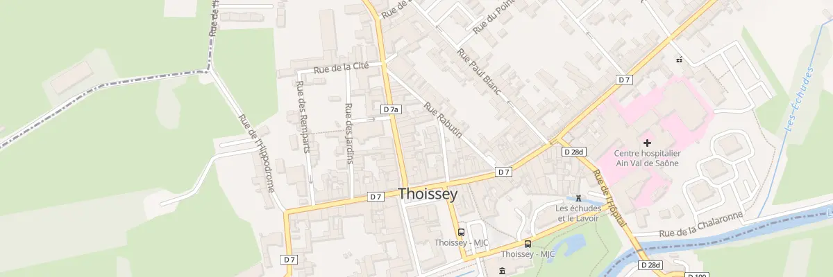 Plan du 18 Rue de l’Eglise à Thoissey