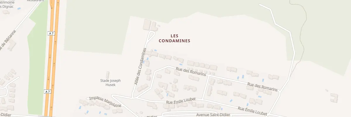Plan du 10 Lot Les Condamines II aux Tourrettes